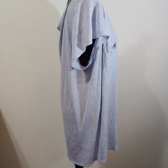 Eileen Fisher Silk Blend Pocket T Shirt Women's Plus Size 1X - Picture 2 of 6